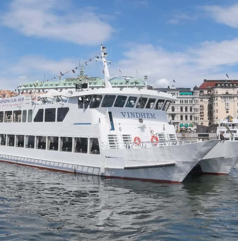 Archipelago Guided Tour on Historic Ship with Fika