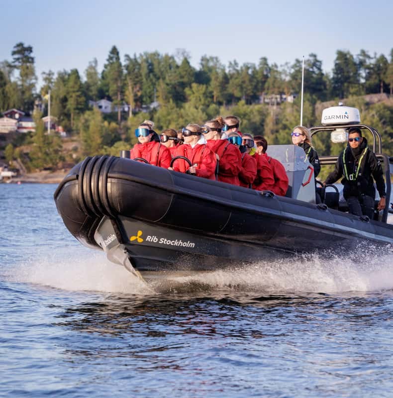 2-Hour RIB Speed Boat Tour of the Stockholm Archipelago